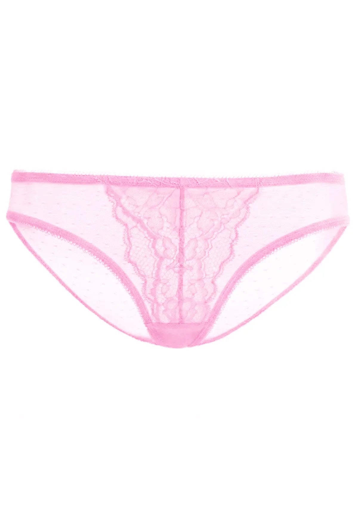 Enchante Pink Lace Bikini Underwear