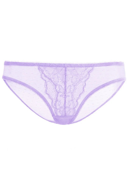 Enchante Purple Lace Bikini Underwear
