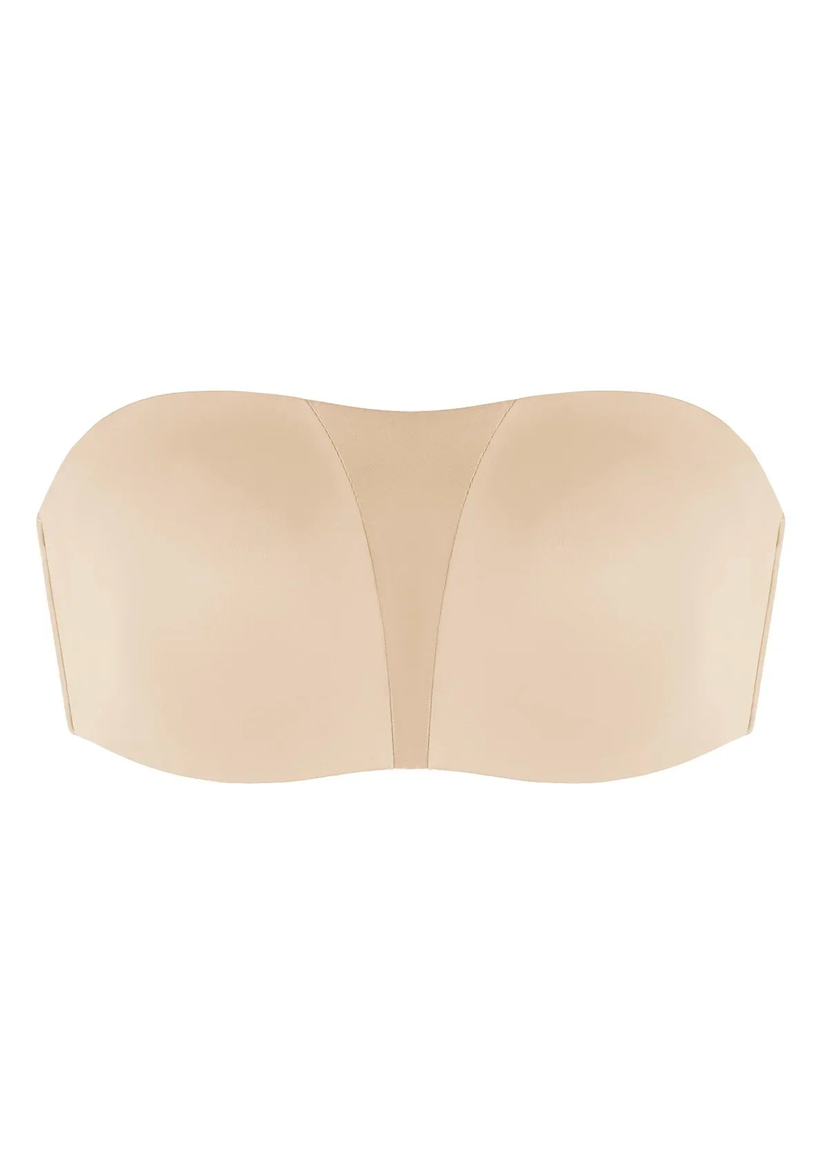 Fiery Unlined Seamless Comfort Underwire Plus Size Bandeau Strapless Bra