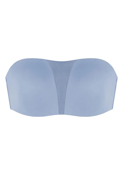Fiery Unlined Seamless Comfort Underwire Plus Size Bandeau Strapless Bra