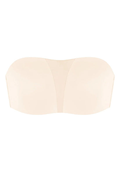 Fiery Unlined Seamless Comfort Underwire Plus Size Bandeau Strapless Bra