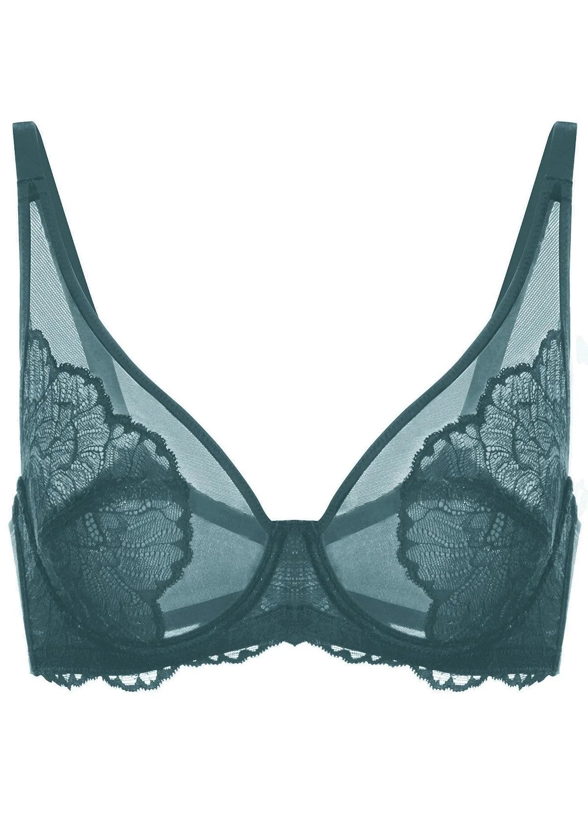 HSIA Blossom Unlined Lace Underwire Bra