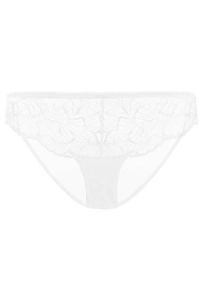 HSIA Blossom Lace White Bikini Underwear