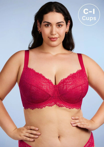 HSIA Sunflower Underwire Lace Bra