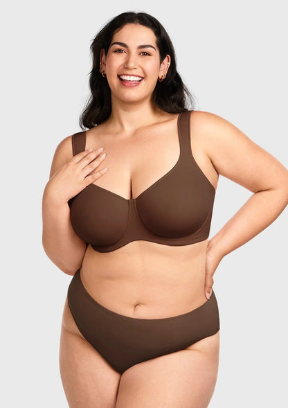 Joan Ultimate Soft T-shirt Unlined Underwire Minimizer Bra