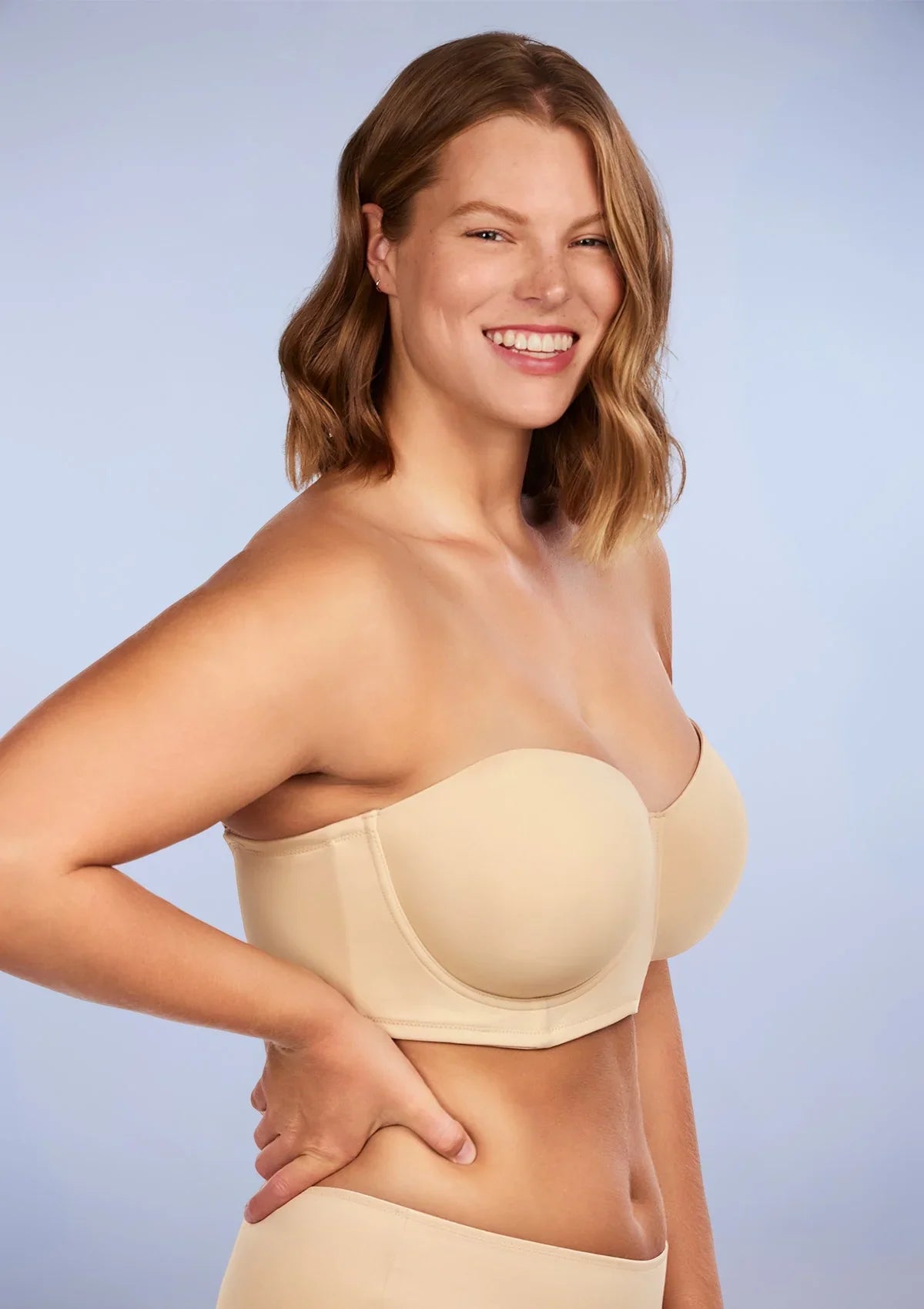 Margaret Seamless Molded Convertible Multiway Strapless Bra