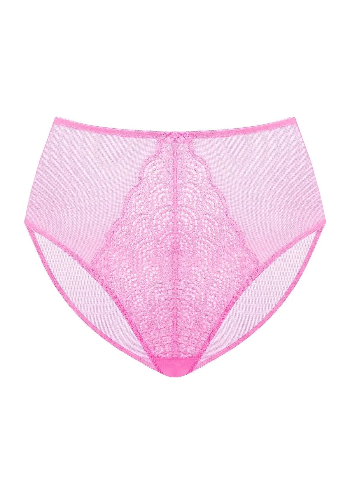 Songful Mermaid High-Rise Lace Brief Underwear