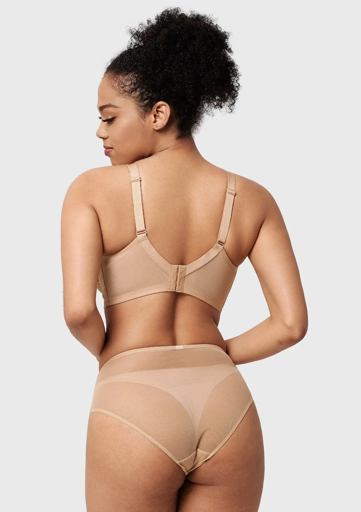 Mermaid Scales Lace Unlined Bra