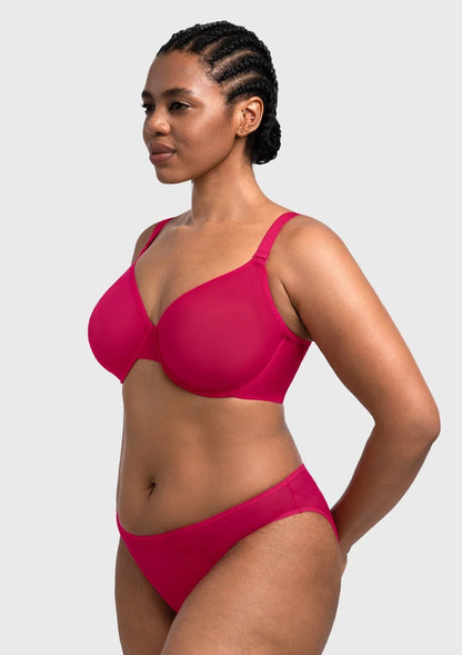 Seraphina Unlined Underwire Sheer Mesh Bra