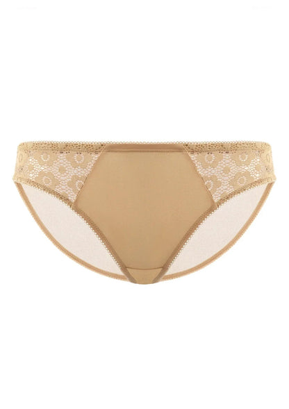 Serena Comfort Nude Lace Trim Bikini Underwear