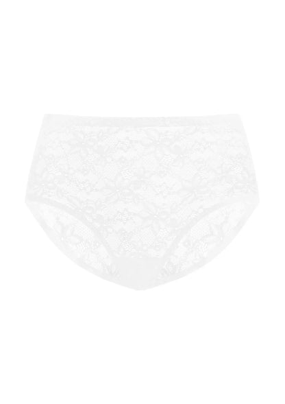 Silken Soft Floral Comfort Lace High-Waisted Breathable Underwear