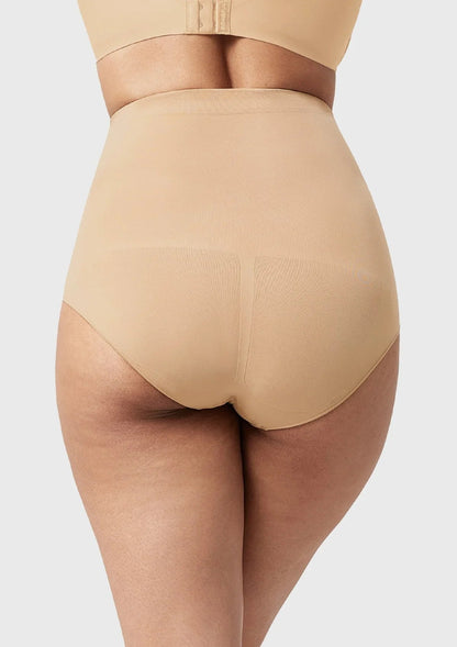 Songful Anti-Slip Tummy Control High-Waist Soft Stretch Breathable Brief Shapewear