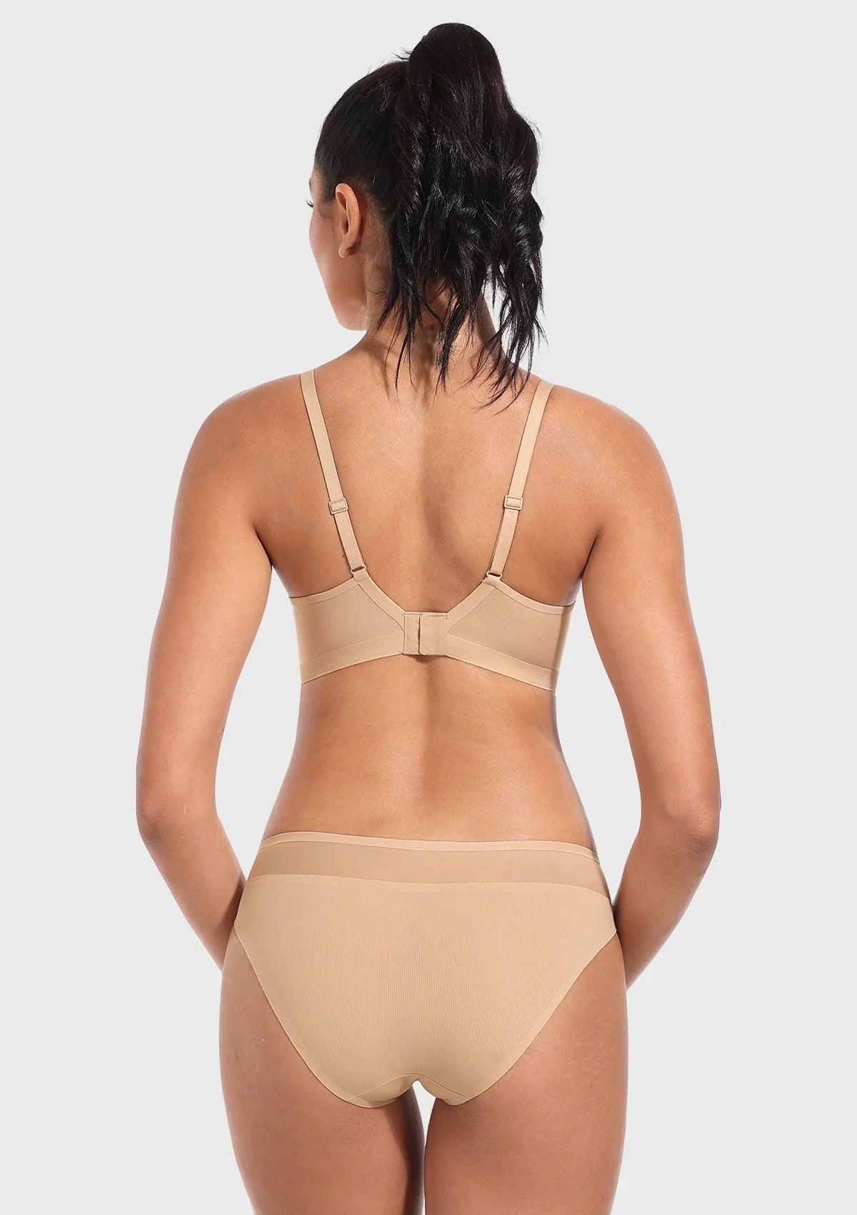 Songful CloudSoft Seamless Wireless Full Coverage Everyday Comfort Cooling T-shirt Bra