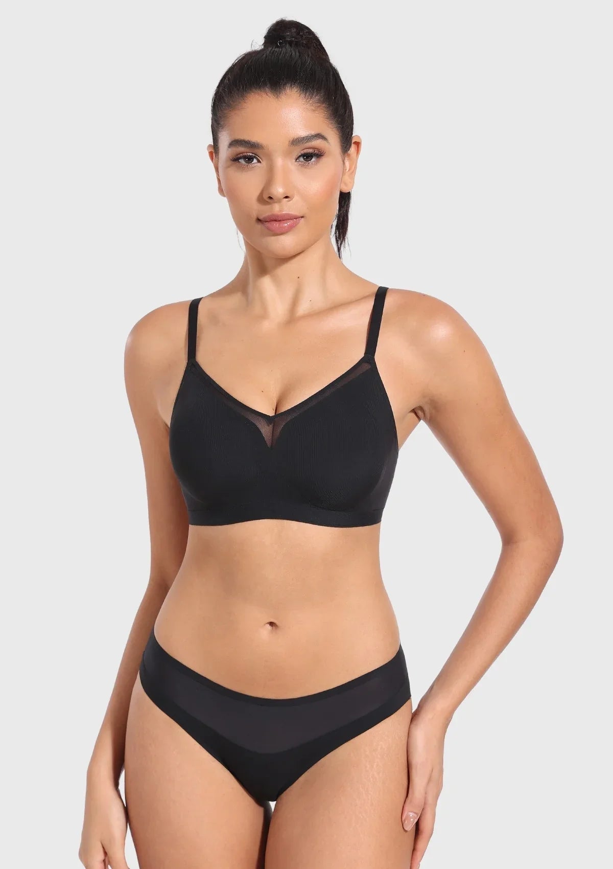 Songful CloudSoft Seamless Wireless Full Coverage Everyday Comfort Cooling T-shirt Bra