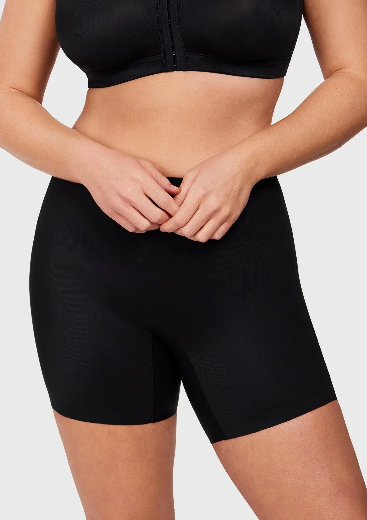 Songful High-Waist Seamless Tummy Control High Compression Shapewear Short
