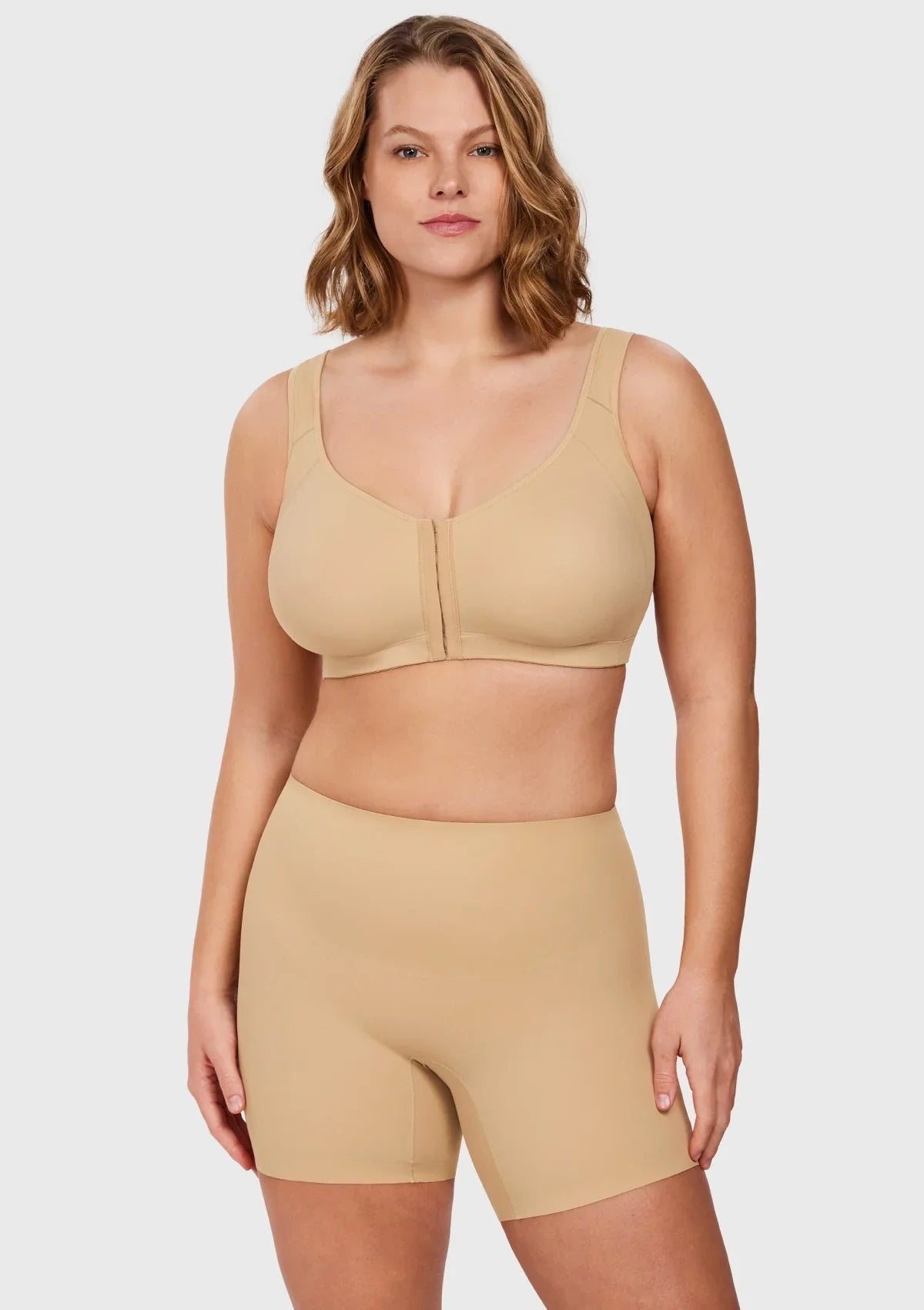 Songful High-Waist Seamless Tummy Control High Compression Shapewear Short