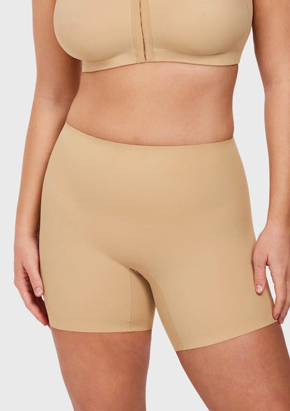 Songful High-Waist Seamless Tummy Control High Compression Shapewear Short