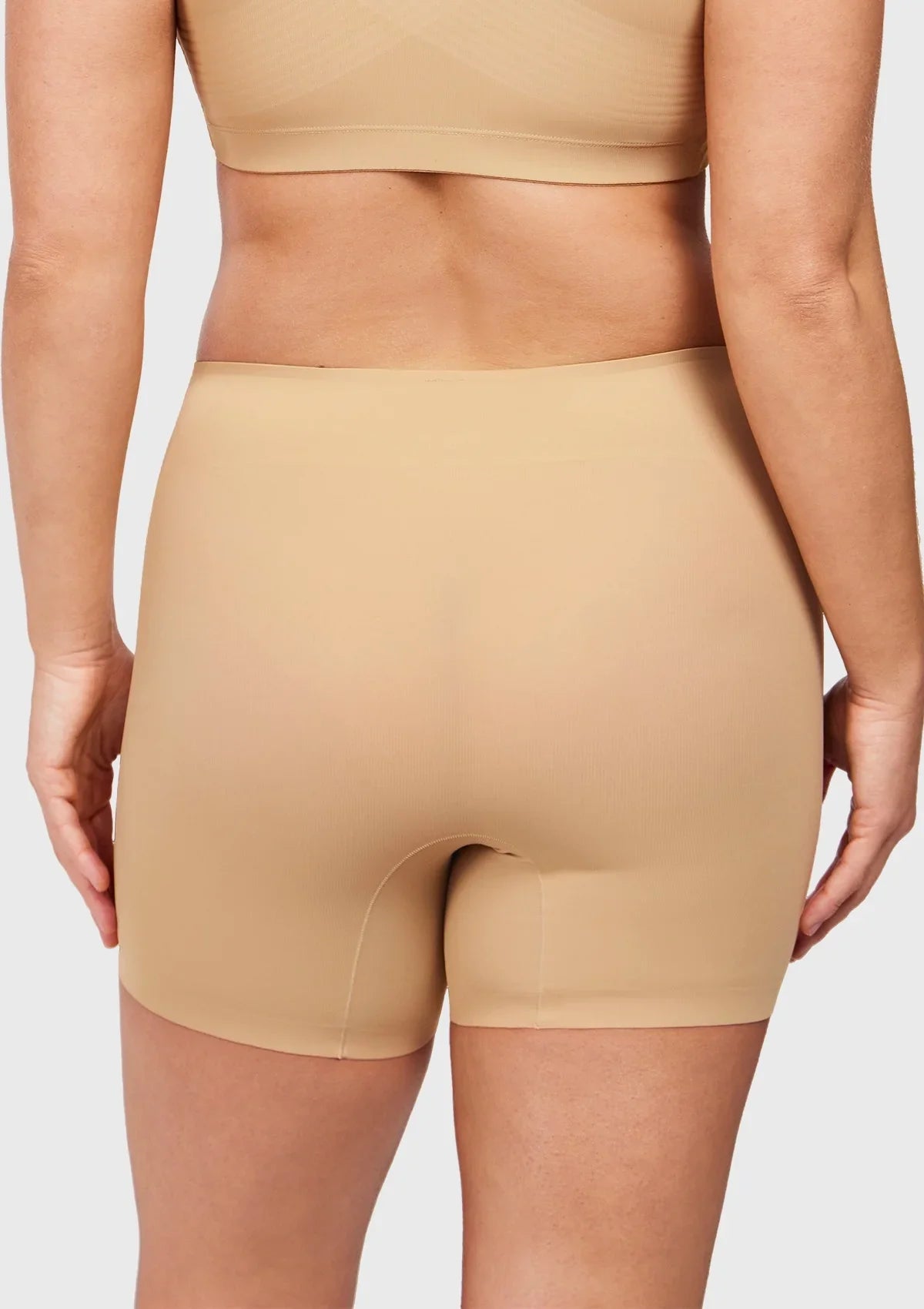 Songful High-Waist Seamless Tummy Control High Compression Shapewear Short