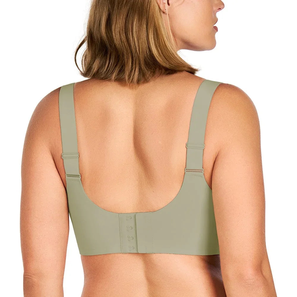 Songful Smooth Fit U-Neck Plus Size Wireless All-Day Comfort Full Coverage T-shirt Bra