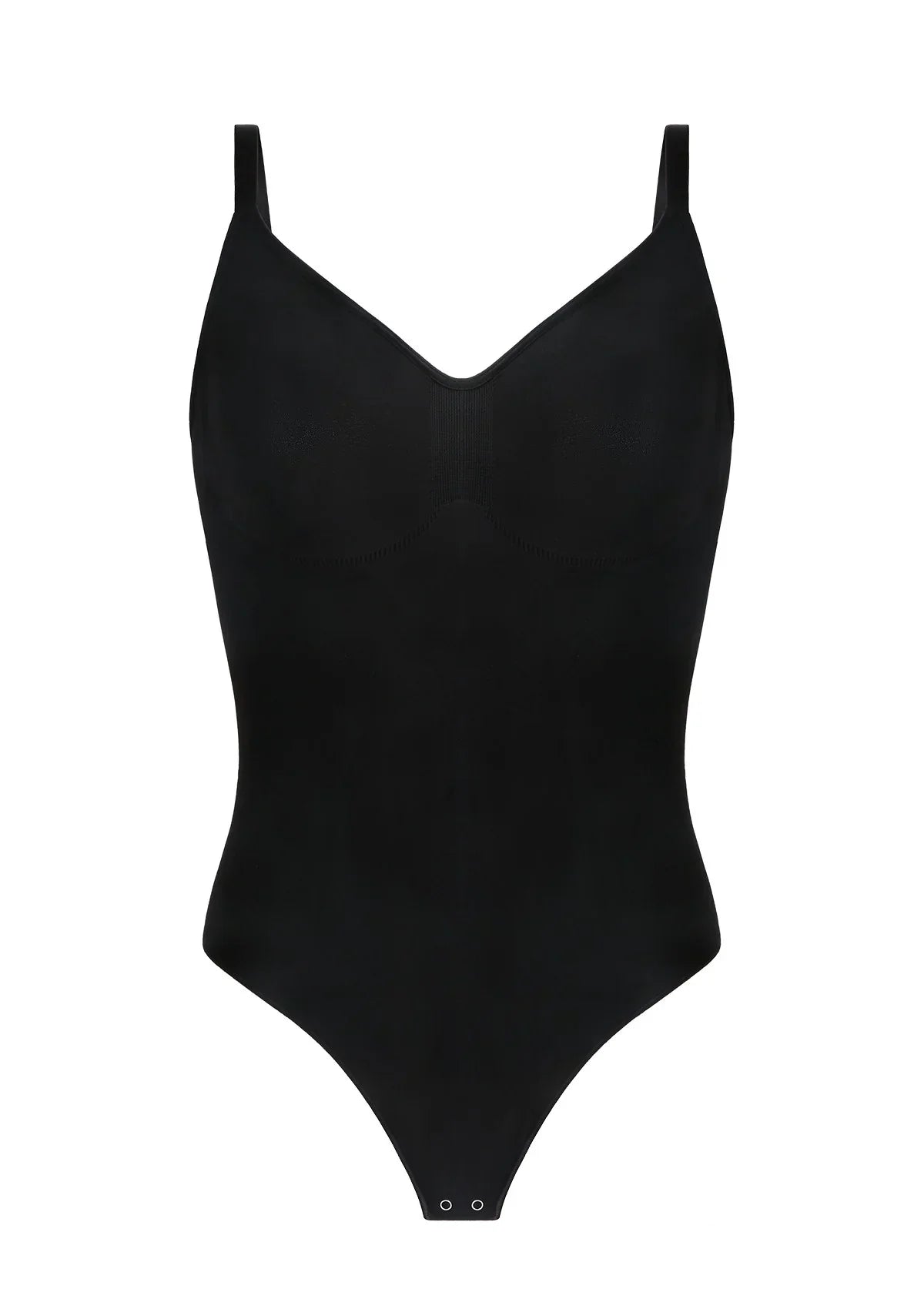 Songful V-Neck Tummy Control WireFree Seamless Bodysuit One Piece Shapewear