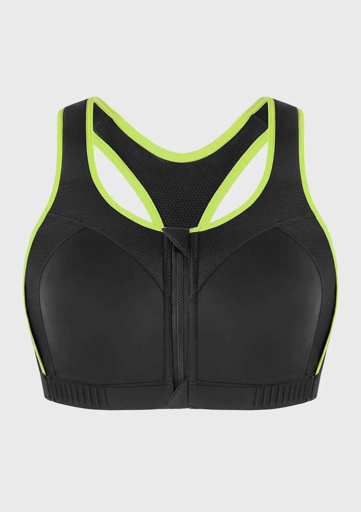Speed Race High Impact Adjustable Racerback Sports Bra