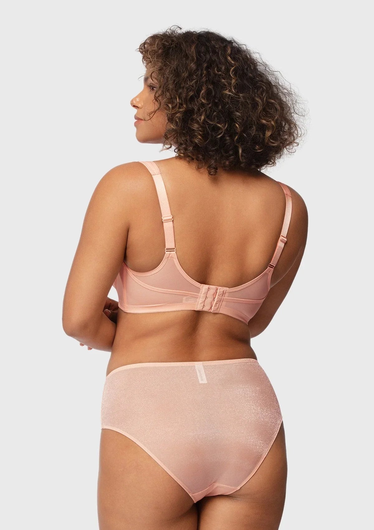 Starry Night Lightly Lined Lightly Padded Plus Size Balconette Bra