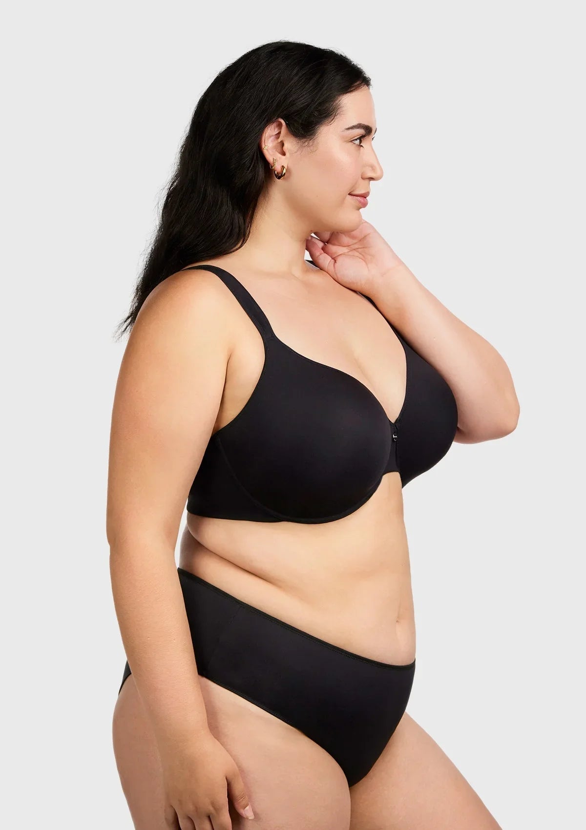 HSIA Ultra Comfort Lightly Padded T-shirt Minimizer Full Coverage Bra