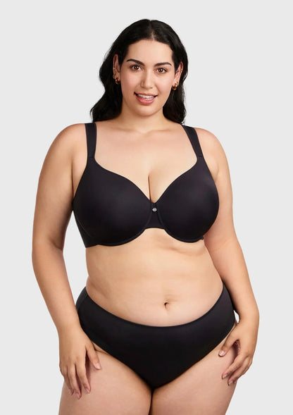 HSIA Ultra Comfort Lightly Padded T-shirt Minimizer Full Coverage Bra