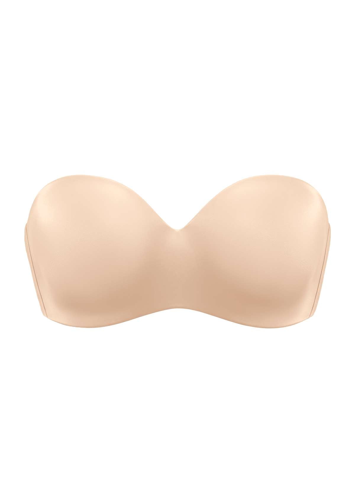 Breya Silicone-Free Seamless Push Up Strapless Bra
