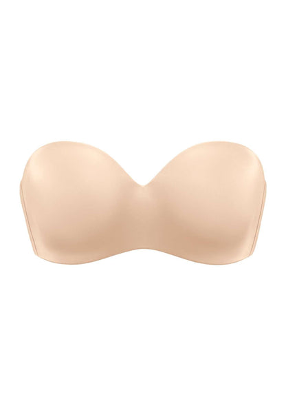 Breya Silicone-Free Seamless Push Up Strapless Bra