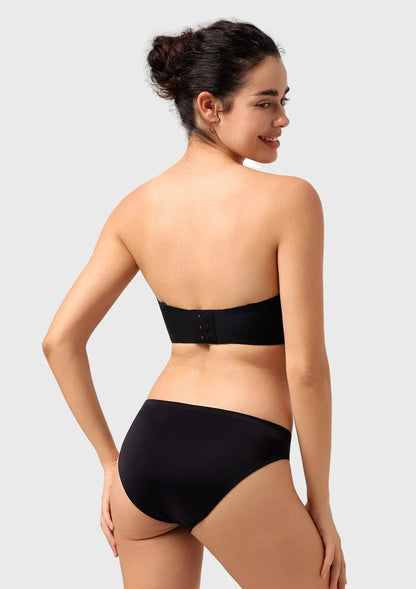 Seamless Wireless Push-Up Strapless Bra