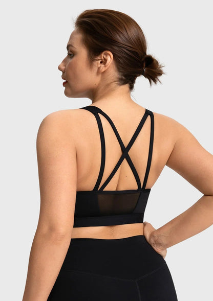 Aura Double Strappy Sports Bra