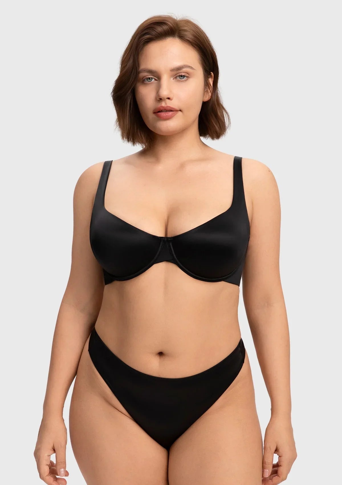 Cloud Satin Seamless Balconette T-Shirt Bra