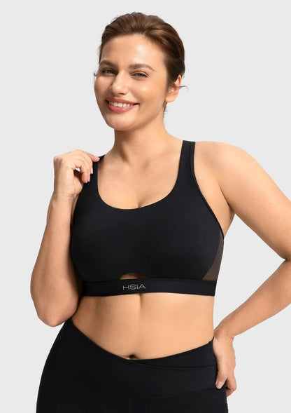 Aura Criss-Cross Sports Bra