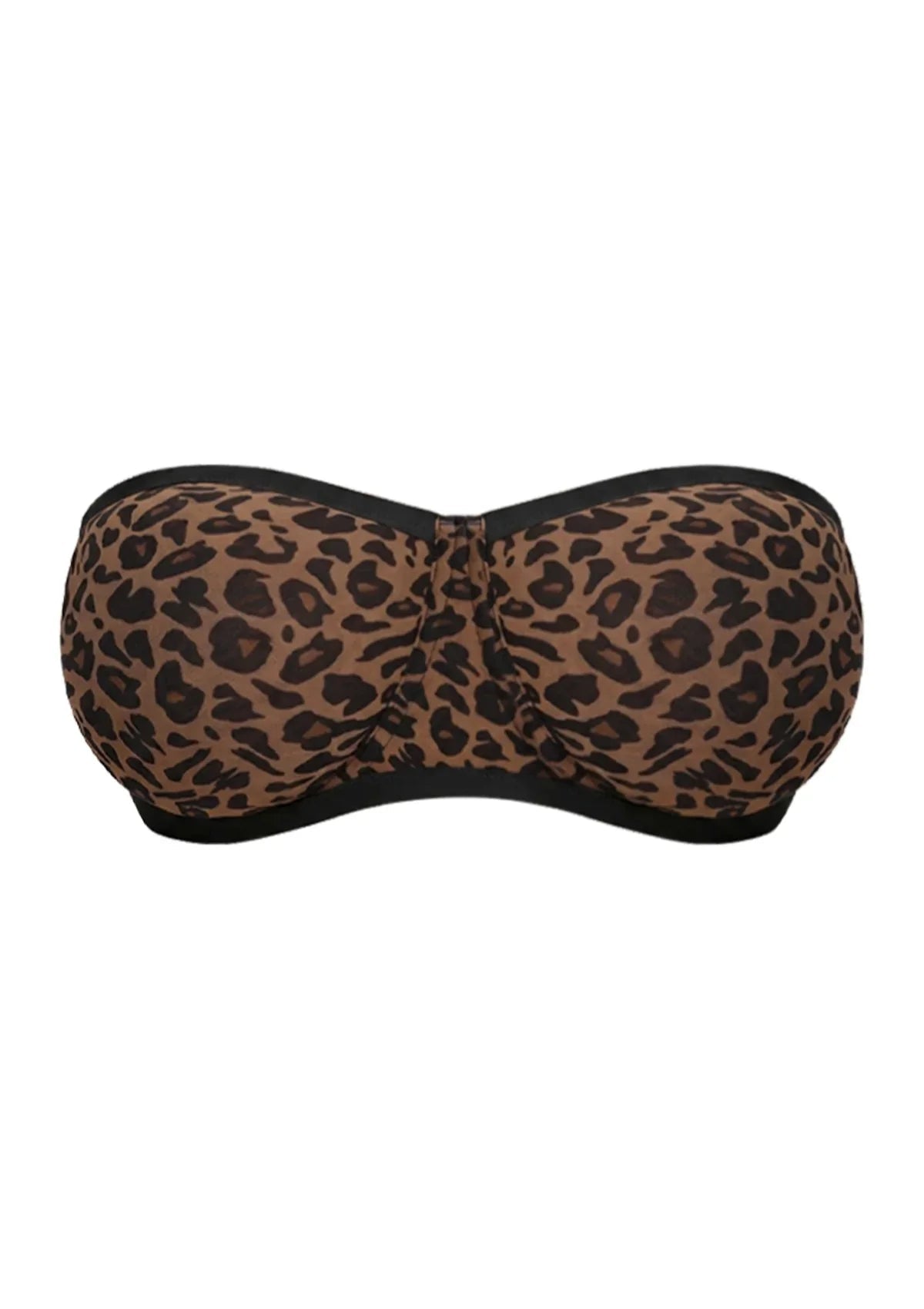 Bella Sheer Mesh Unlined Underwire Strapless Balconette Bra