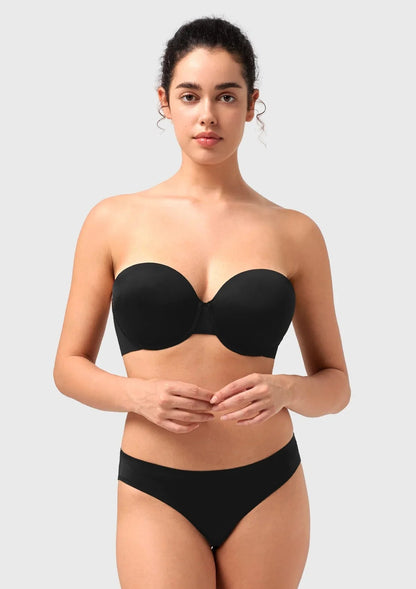 Seamless Multiway Push-Up Strapless Bra