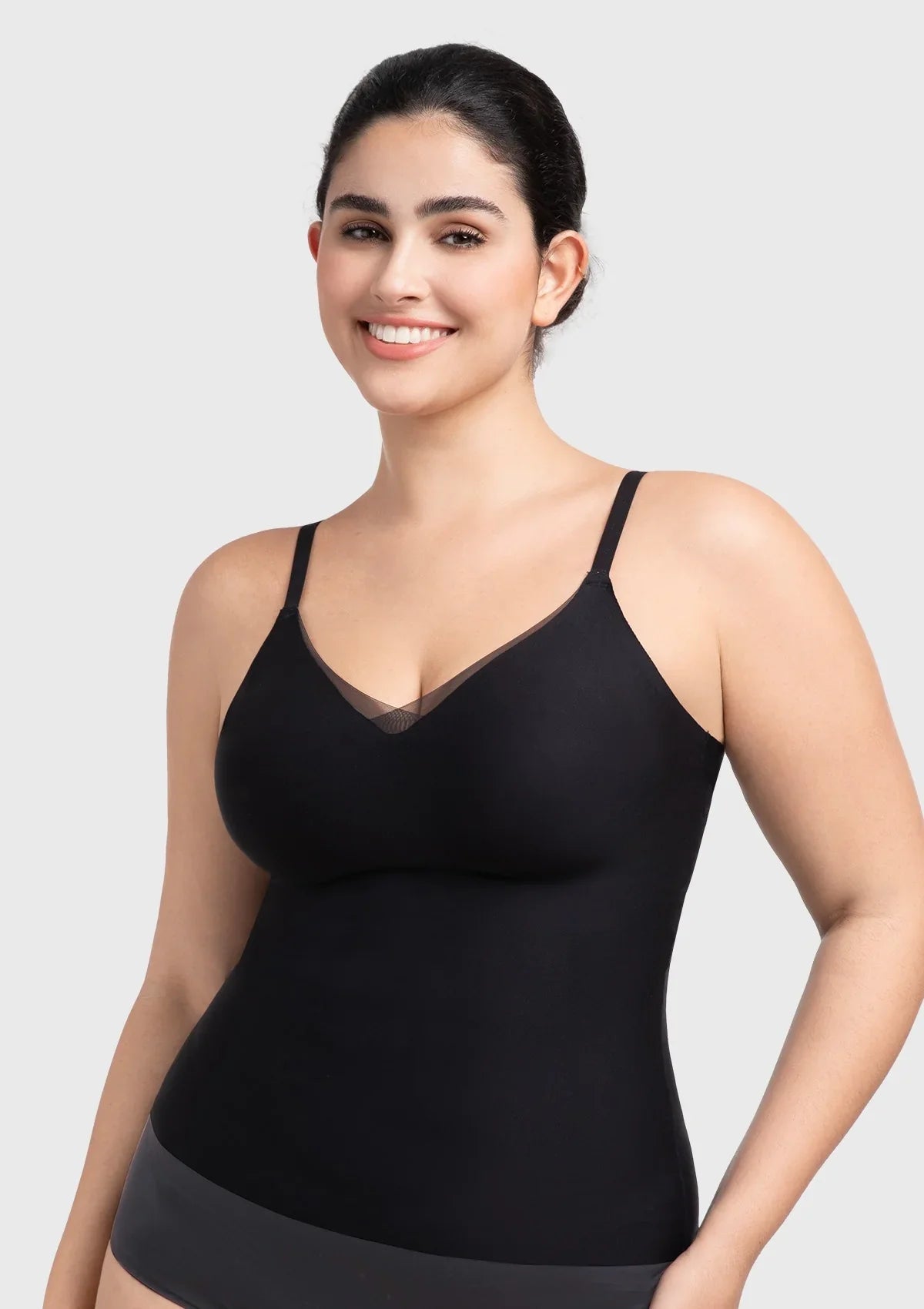 Silvia Seamless Buttery-Soft Padded Bra Top | Wire-Free Camisole