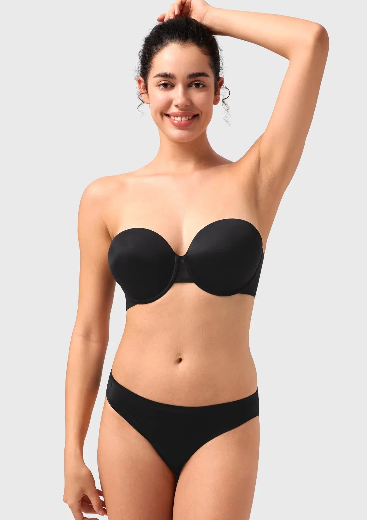 Seamless Multiway Push-Up Strapless Bra