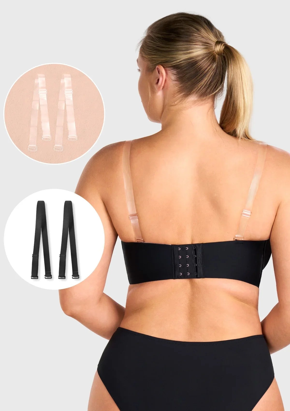 Seamless Convertible Non-Slip Strapless Bra