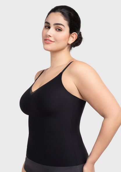 Silvia Seamless Buttery-Soft Padded Bra Top | Wire-Free Camisole