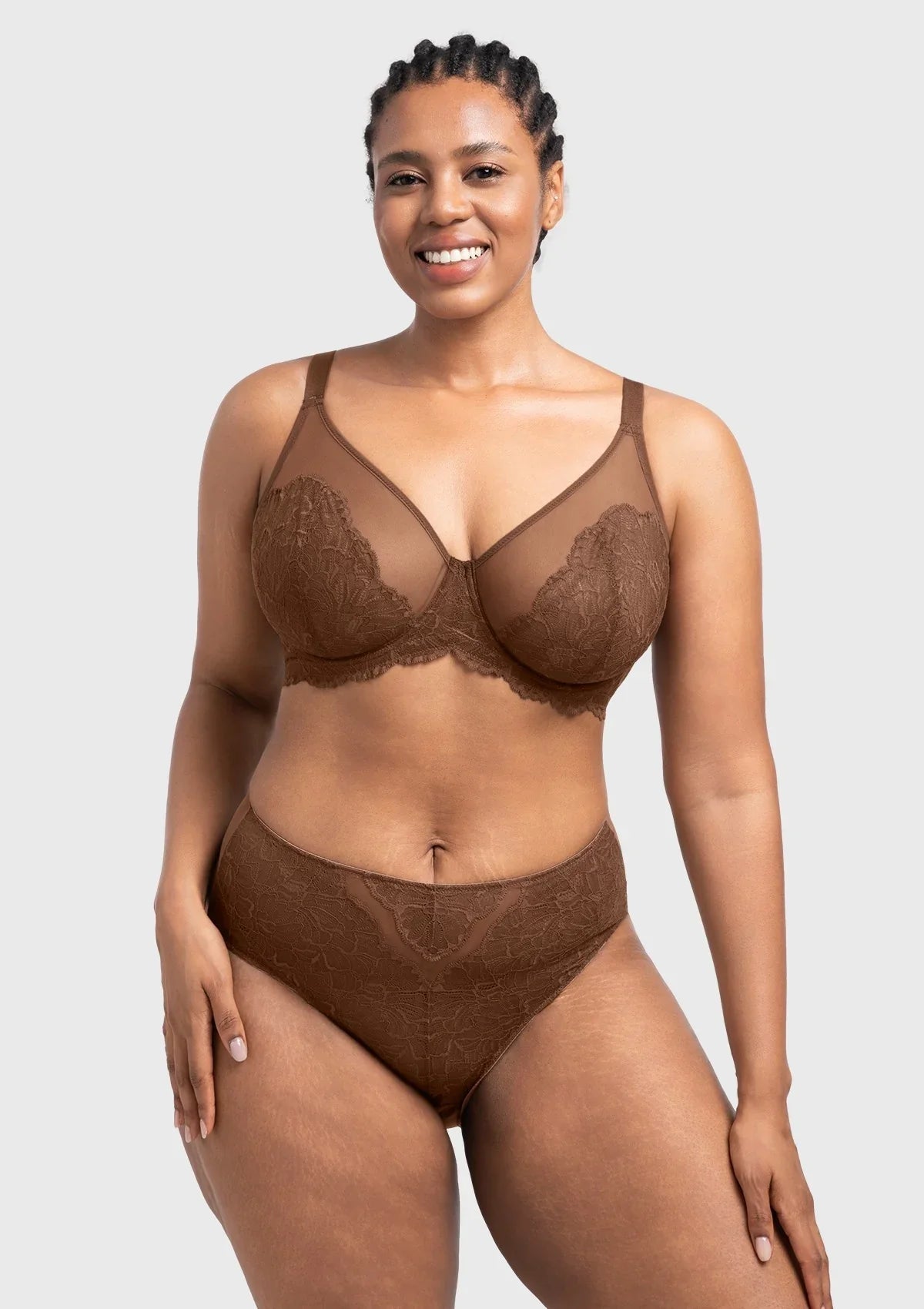 HSIA Blossom Unlined Lace Underwire Bra