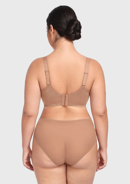Soie French Embroidered Lace Balconette Bra