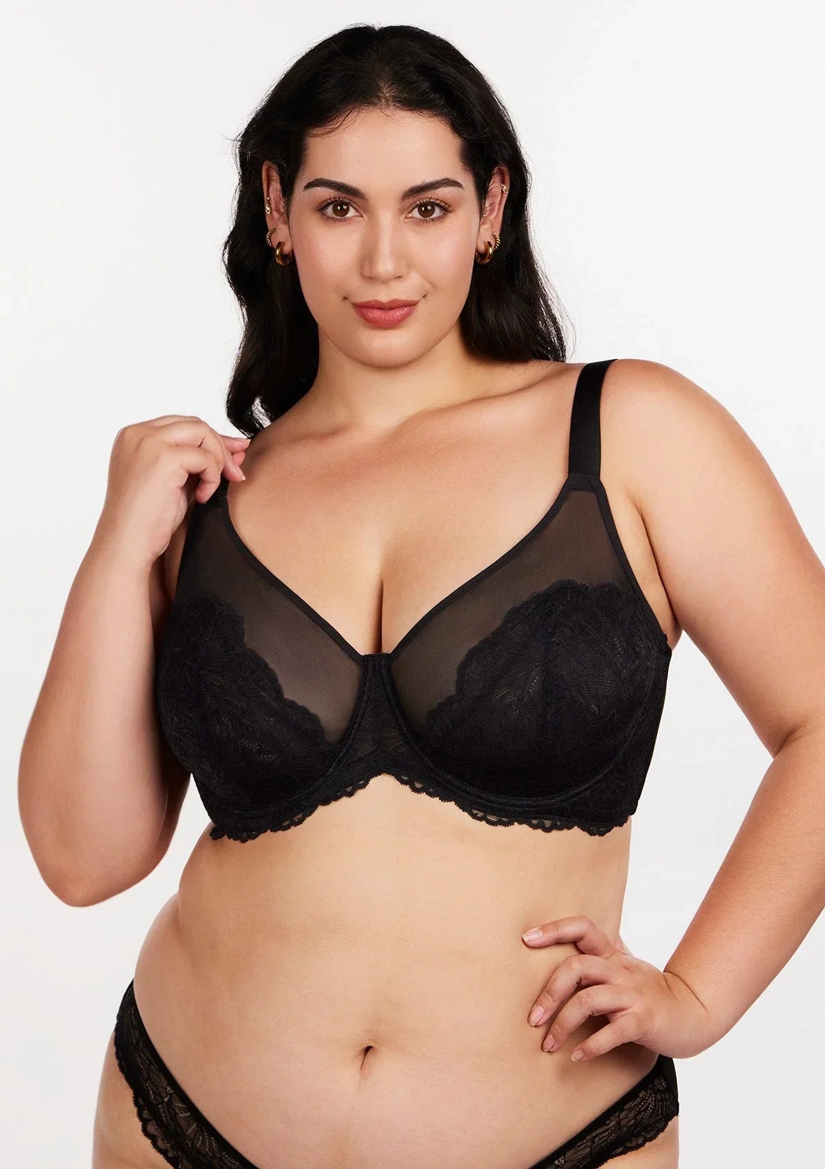 HSIA Blossom Unlined Lace Underwire Bra