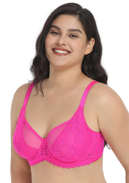 Anemone Lace Dolphin Unlined Bra TK