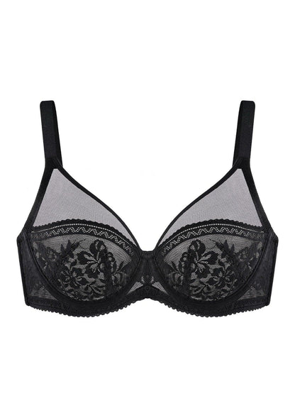 Gladioli Lace Unlined Underwire Bra