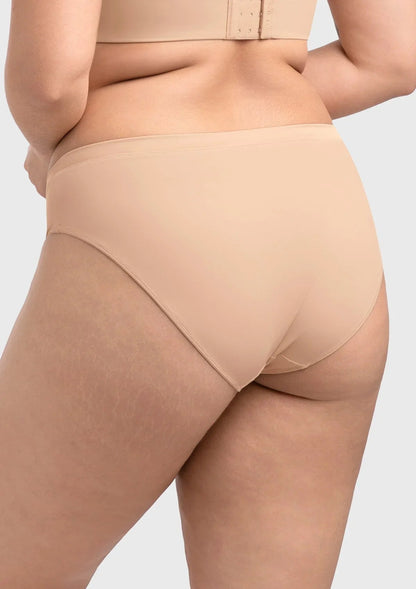 Fiery Mid-Rise Cotton Bikini Underwear
