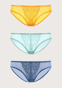 Denim Blue+Cadmium Yellow+Crystal Blue