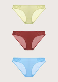Light Green+Crimson+Light Blue