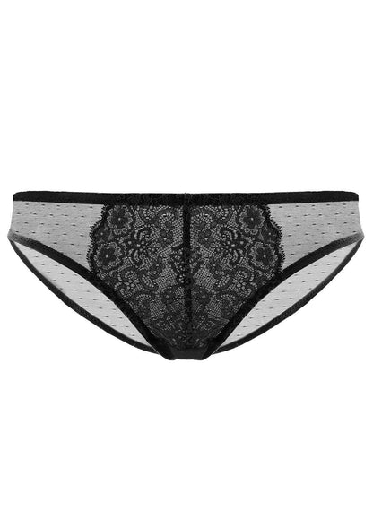 Nymphaea Front Floral Lace Bikini Underwear
