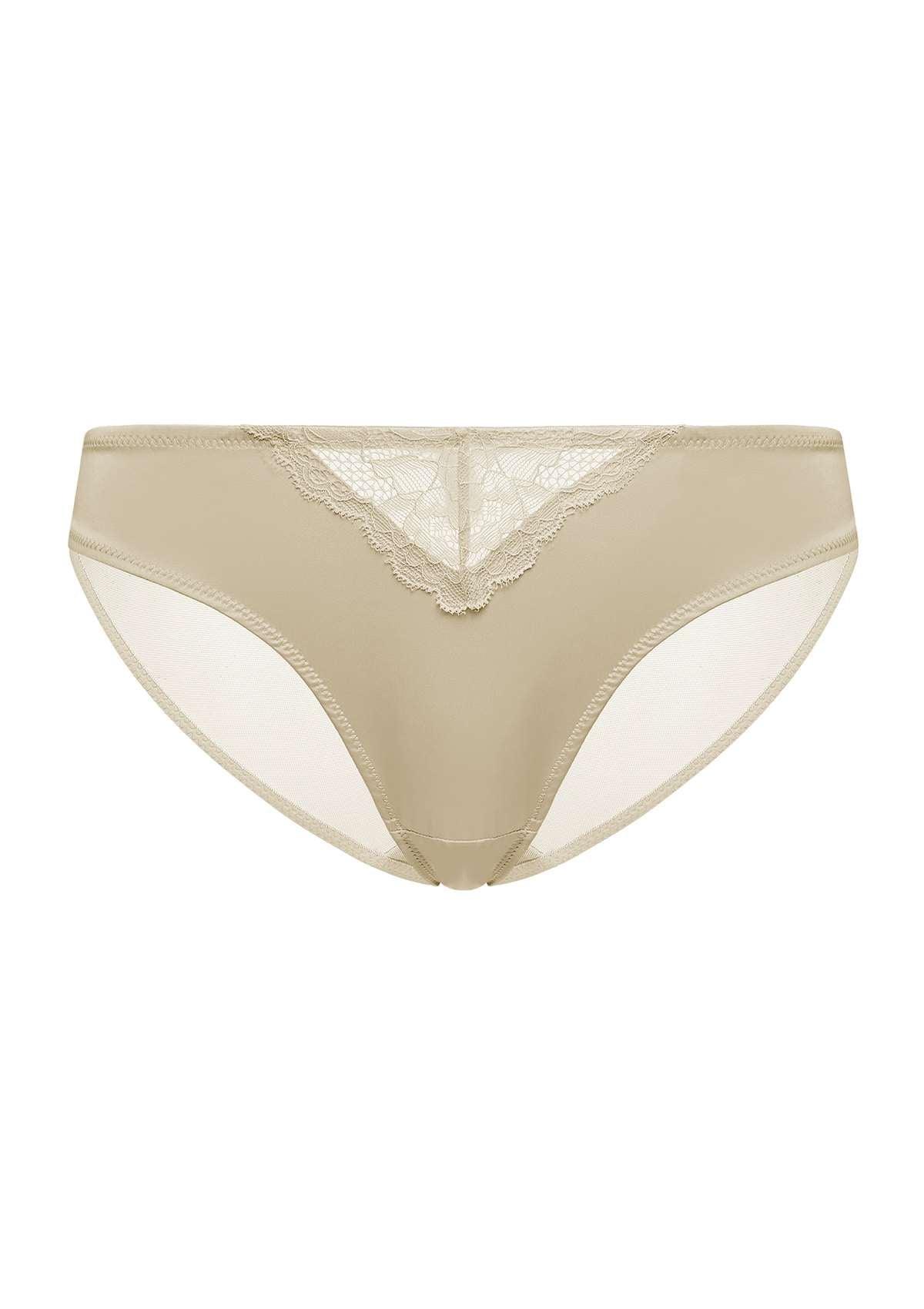Foxy Satin Floral Lace Bikini Underwear